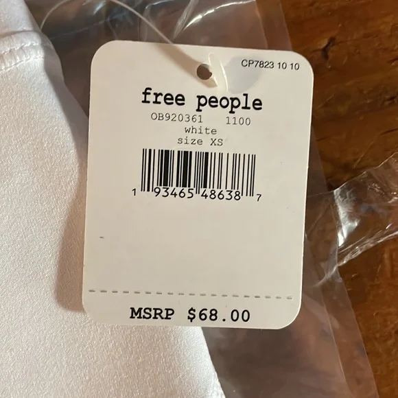 Free People Movement Biker Baby Short/ Good Karma High-Neck Crop size XS/S - Picture 7 of 11